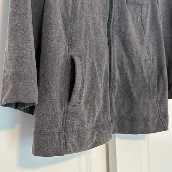 VTG Lululemon Full Zip 3/4 Sleeve Thick Sweater Jacket - Picture 4 of 6